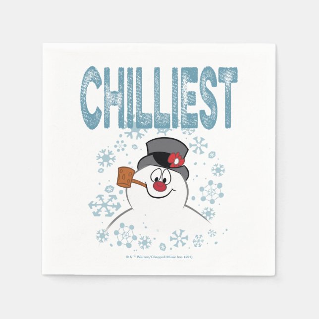Frosty the Snowman™ | Chilliest Napkin (Front)