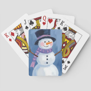 Frosty the Snowman Christmas Holiday Playing Cards