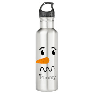 Frosty the Snowman Confuse Face 710 Ml Water Bottle