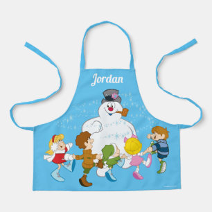 Frosty the Snowman™   Frosty & Children Playing Apron