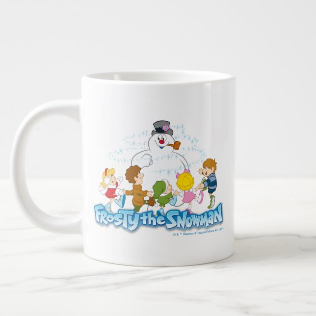Frosty the Snowman™ | Frosty & Children Playing Large Coffee Mug (Left)