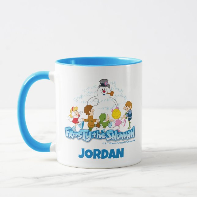 Frosty the Snowman™ | Frosty & Children Playing Mug (Left)