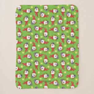 Frosty the Snowman™ Frosty Holiday Wreath Sherpa Blanket