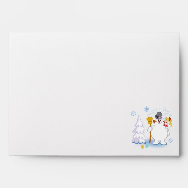 Frosty the Snowman™ | Frosty & Karen Winter Fun Envelope (Front)