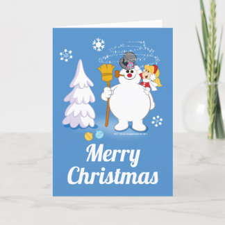 Frosty the Snowman™ | Frosty & Karen Winter Fun Holiday Card