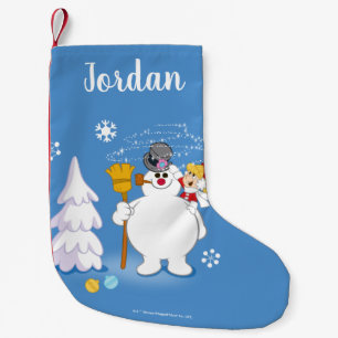 Frosty the Snowman™   Frosty & Karen Winter Fun Small Christmas Stocking