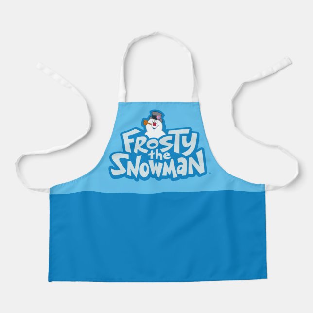 Frosty the Snowman™ | Frosty Stacked Logo Apron (Front)