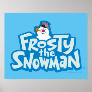 Frosty the Snowman™   Frosty Stacked Logo Poster