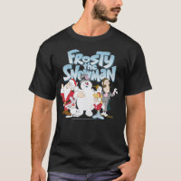 Frosty The Snowman Group Shot Logo Sweatshirt