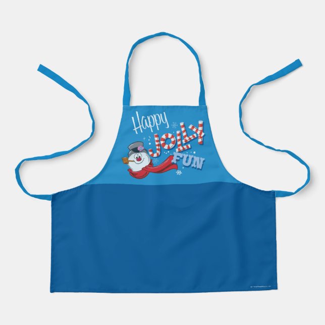 Frosty the Snowman™ | Happy Jolly Fun Apron (Front)