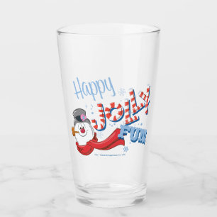 Frosty the Snowman™   Happy Jolly Fun Glass