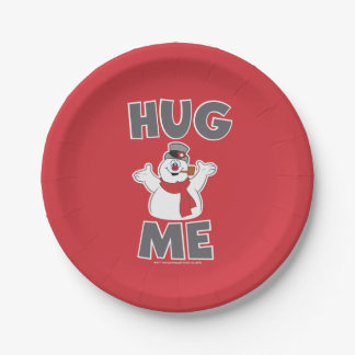 Frosty the Snowman™ | Hug Me Paper Plate
