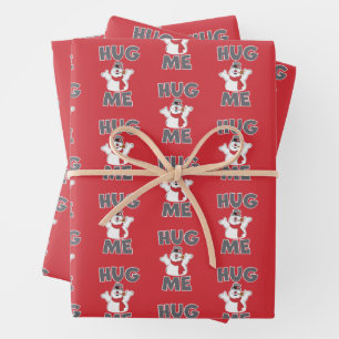Frosty the Snowman™   Hug Me Wrapping Paper Sheet