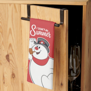 Frosty the Snowman™ I Don't Do Summer Tea Towel