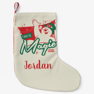 Frosty the Snowman - It Must Be Magic Small Christmas Stocking