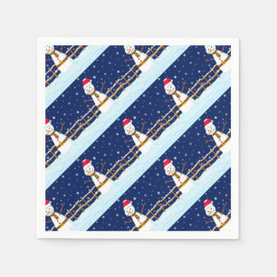 Frosty the Snowman Napkin
