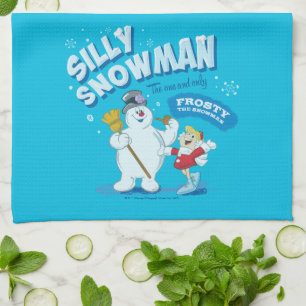 Frosty the Snowman™   "Silly Snowman" Tea Towel