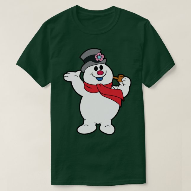 Frosty The Snowman T-Shirt (Design Front)