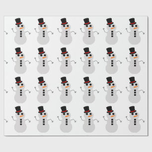 Frosty The Snowman Wrapping Paper