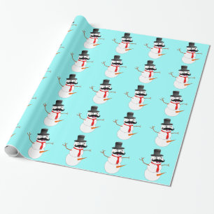 Frosty The Snowman Wrapping Paper