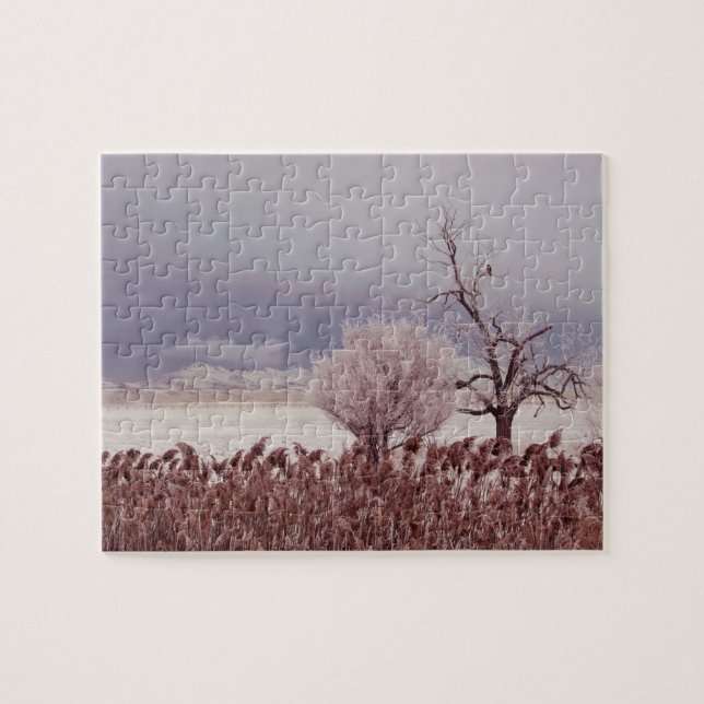Frosty Utah Mountain Morning - 8x10 - 110 pc Jigsaw Puzzle (Horizontal)