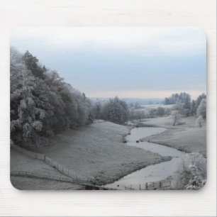 Frosty Valley Mouse Pad