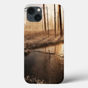 Frosty Yellowstone Morning iPhone 13 Case