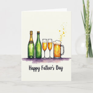 Frothy Brew Fathers Day Card
