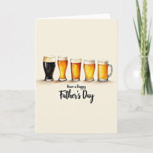 Frothy Brews Fathers Day Card