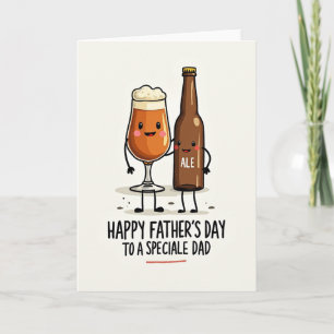 Frothy Fathers Day Beverage Card