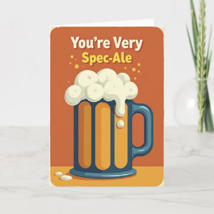 Frothy Sweet Fathers Day Card