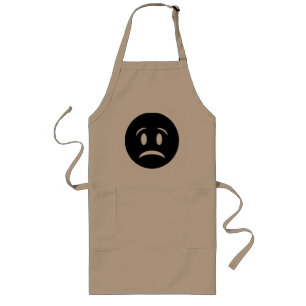 FROWNIE FACE LONG APRON