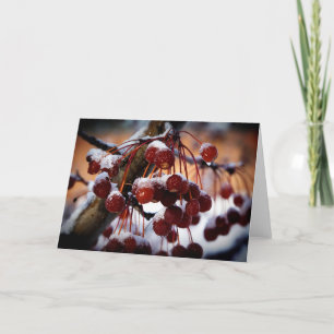 Frozen Berries Card