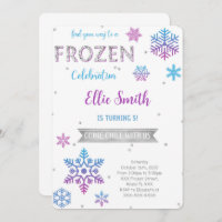 Frozen Birthday Invitation