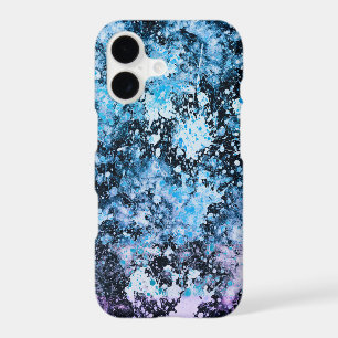 Frozen - blue abstract iPhone X Case