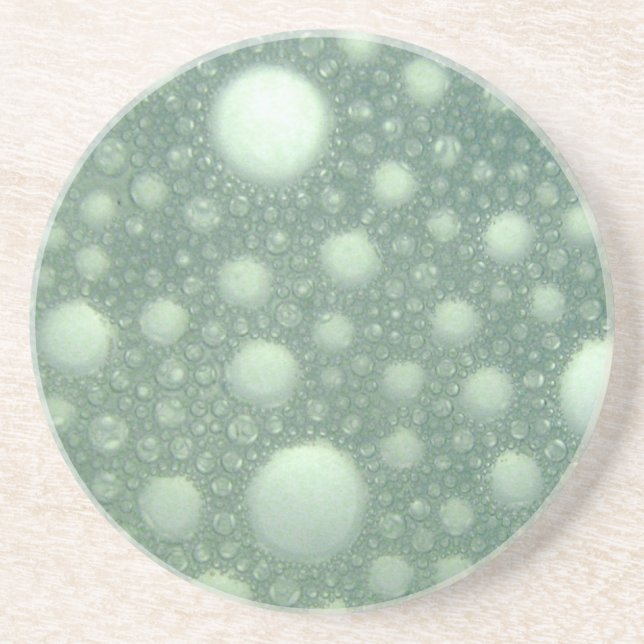 Frozen Bubbles Under Lake Ice Coaster (Front)