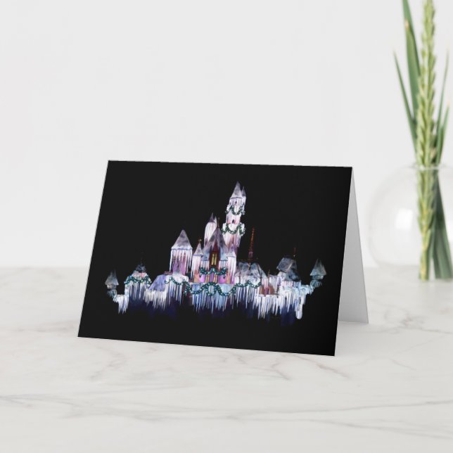 Frozen Castle Holiday Card (Front)
