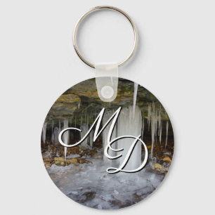 Frozen Cave Keychain