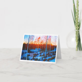 Frozen Dalarna Stream Card