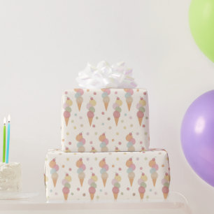 Frozen Delights Pattern  Wrapping Paper