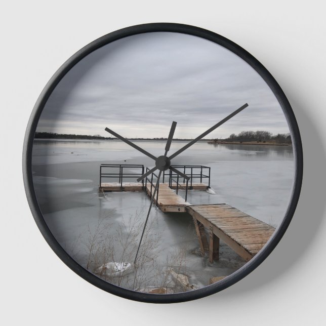 Frozen Dock Clock (Front)