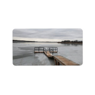 Frozen Dock Label