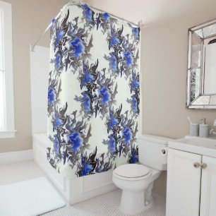 Frozen Flowers....... Shower Curtain
