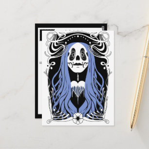 frozen heart postcard
