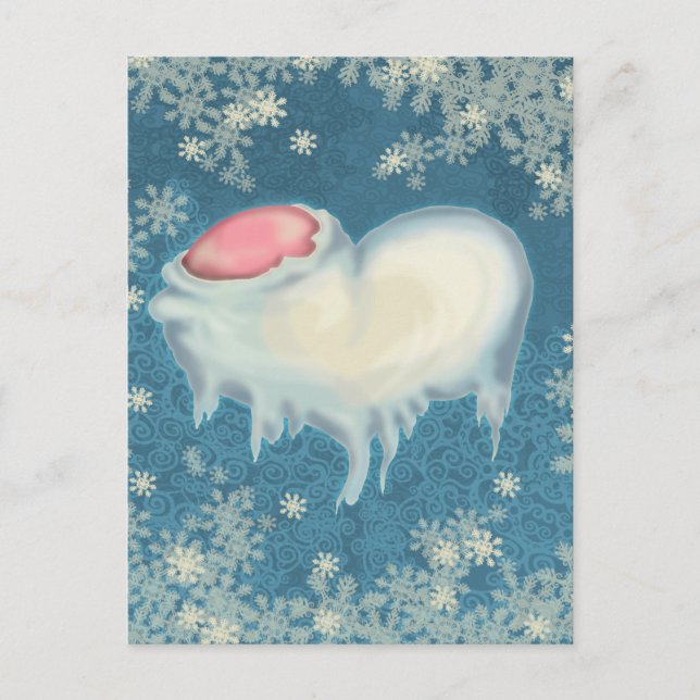 Frozen Heart Postcard (Front)