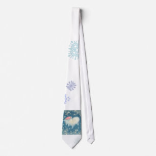 Frozen Heart Tie