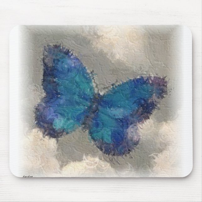 Frozen in Flight Mouse Pad (Front)