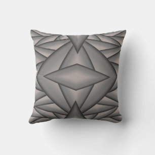 Frozen In Time Abstract Art Cushion