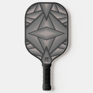 Frozen In Time Abstract Art  Pickleball Paddle