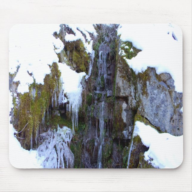 Frozen in time.... mouse pad (Front)
